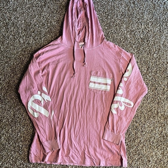 PINK Victoria's Secret Tops - Pink by Victoria Secrets size small pink light hoodie